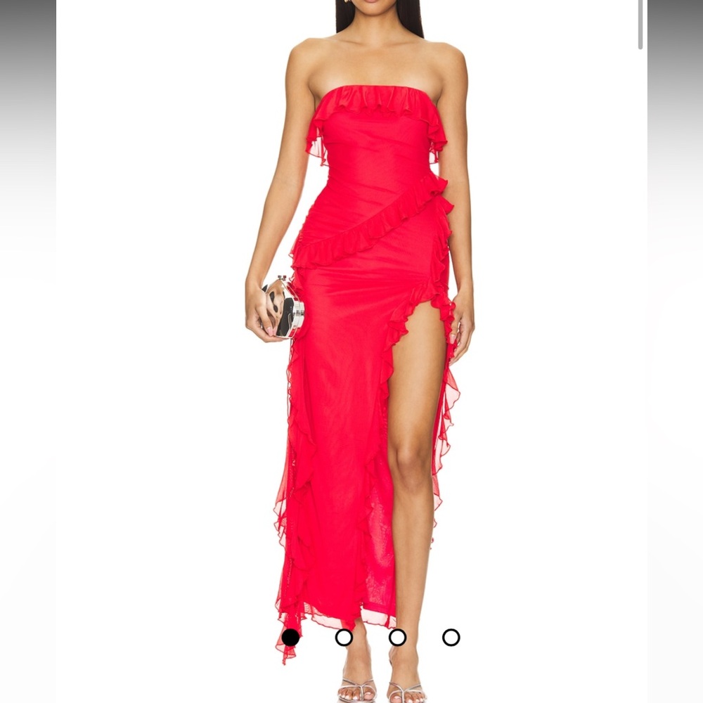 Frankie Maxi Dress in Bright Red